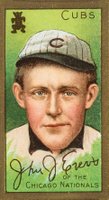 1911 Gold Borders #65 Johnny Evers Baseball Card