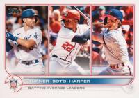 2022 Topps #59 Trea Turner/Juan Soto/Bryce Harper Baseball Card