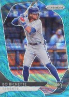 2020 Panini Prizm #71 Bo Bichette Teal Wave Prizm Baseball Card