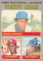 1970 O-Pee-Chee #71 N.L. Strikeout Leaders Baseball Card