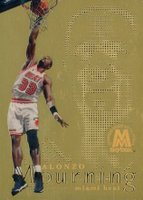 1998 Skybox Molten Metal Fusion #3F Alonzo Mourning Titanium Basketball Card