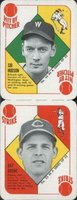 1951 Topps Red Backs #44/23 Hudson/Boone Panel Baseball Card