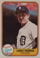 1981 Fleer #467 Lance Parrish Baseball Card