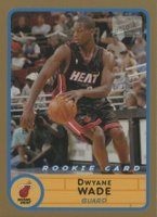 2003 Bazooka #252 Dwyane Wade Dribble-Gold Basketball Card