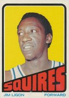 1972 Topps #204 Jim Ligon Basketball Card