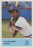 1980 Nashville Sounds Team Issue # Willie McGee Baseball Card