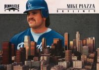 1996 Pinnacle Skylines #7 Mike Piazza Baseball Card