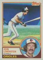 1983 Topps #473 John Lowenstein Baseball Card