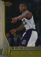 1996 Bowman's Best Rookie #R5 Ray Allen Basketball Card