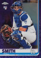 2019 Topps Chrome Update  #47 Will Smith Purple Refractor Baseball Card