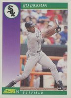 1992 Score #361 Bo Jackson Baseball Card