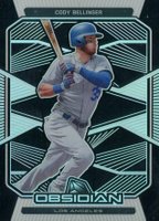 2020 Panini Chronicles Obsidian #50 Cody Bellinger Baseball Card