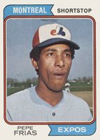 1974 Topps #468 Pepe Frias Baseball Card