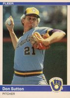 1984 Fleer #215 Don Sutton Baseball Card