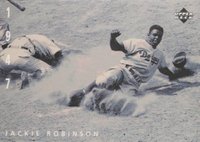 1994 Upper Deck American Epic #50 Jackie Robinson Baseball Card