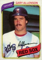1980 Topps #376 Gary Allenson Baseball Card