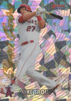 2017 Bowman's Best 1997 Best Cuts #MT Mike Trout Atomic Refractor Baseball Card