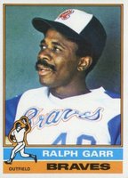 1976 Topps #410 Ralph Garr Baseball Card