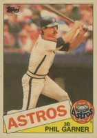 1985 Topps Tiffany #206 Phil Garner Baseball Card