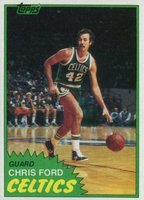 1981 Topps #73 Chris Ford East Basketball Card