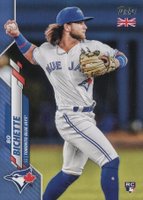 2020 Topps UK Edition #200 Bo Bichette Blue Baseball Card