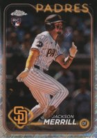 2024 Topps Chrome Logofractor Edition #207 Jackson Merrill Baseball Card