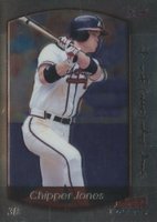2000 Bowman Chrome #2 Chipper Jones Baseball Card