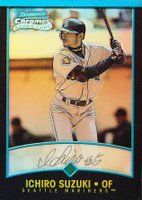 2001 Bowman Chrome  #351 Ichiro Suzuki Refractor Baseball Card