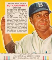 1953 Red Man Tobacco #5 Roy Campanella Baseball Card