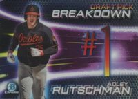 2019 Bowman Draft Chrome Draft Pick Breakdown #BSBAR Adley Rutschman Baseball Card