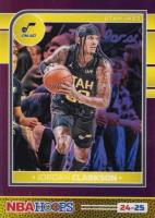 2024 Panini NBA Hoops #2 Jordan Clarkson Premium Prizms Purple Basketball Card