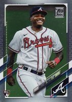 2021 Topps #187 Cristian Pache Rainbow Foil Baseball Card