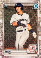 2020 Bowman Chrome Mega Box #BCP139 Anthony Volpe Baseball Card