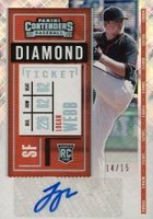 2020 Panini Contenders #146 Logan Webb Autograph-Diamond Baseball Card