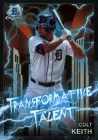2023 Bowman Draft Transformative Talent #TT11 Colt Keith Baseball Card