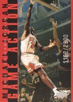 1998 Upper Deck MJ Living Legend Game Action #G30 Michael Jordan Red Basketball Card