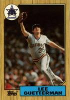 1987 Topps Tiffany #307 Lee Guetterman Baseball Card