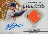 2023 Topps Pristine Around the Diamond Autograph Relic #ADRKT Kyle Tucker Gold Baseball Card