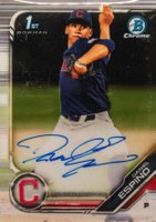 2019 Bowman Draft Chrome Draft Picks Autograph #CDADE Daniel Espino Baseball Card
