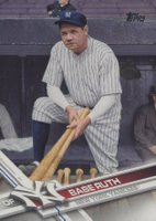 2017 Topps Update #US166 Babe Ruth Baseball Card
