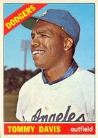 1966 Topps #75 Tommy Davis Baseball Card