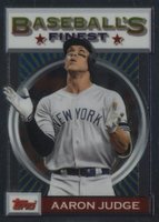 2020 Finest Flashbacks #196 Aaron Judge Baseball Card