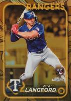 2024 Topps Gilded Collection #97 Wyatt Langford Baseball Card