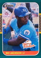 1987 Donruss Rookies #14 Bo Jackson Baseball Card