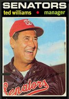 1971 Topps #380 Ted Williams Baseball Card