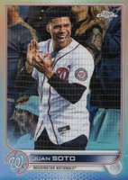 2022 Topps Chrome #129 Juan Soto SP Baseball Card