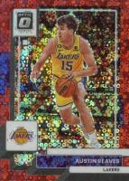 2022 Panini Donruss Optic #136 Austin Reaves Fast Break Red Basketball Card