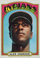 1972 Topps #215 Alex Johnson Baseball Card