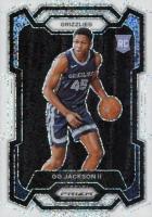 2023 Panini Prizm #179 GG Jackson II White Sparkle Basketball Card