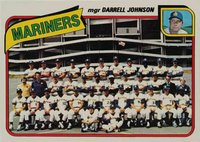 1980 Topps #282 Mariners Team Baseball Card